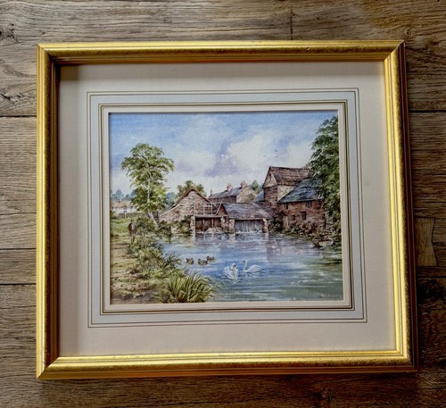 Original watercolour noel - watercolour, by
