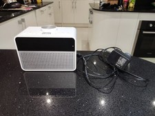 John Lewis White Astro Clock