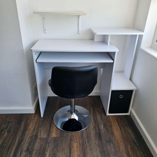 Computer desk shelves - computer,