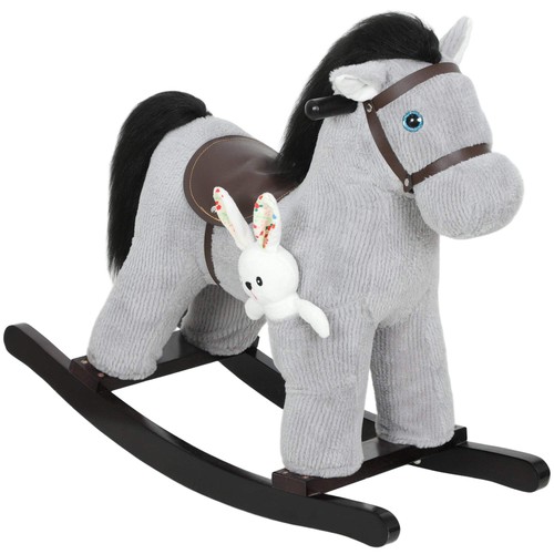 Baby rocking horse plush ride - baby, horse,