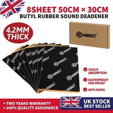 4.2mm Sound Deadening Mat Car Heat Shield Wheel Arch Thermal Insulation Proofing