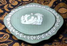 WEDGEWOOD GREEN JASPERWARE