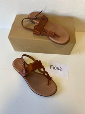 LOTUS Tan Toe Post Sandals UK