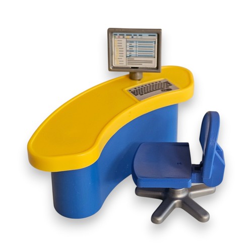 Playmobil house desk computer - playmobil,