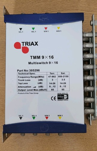 Triax tmm 9x16 satellite - triax,