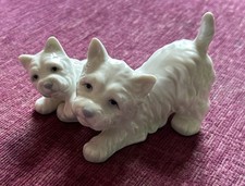 Westie Dog & Pup Figure