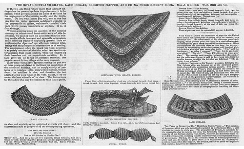 Shetland shawl lace collar - shetland, shawl,