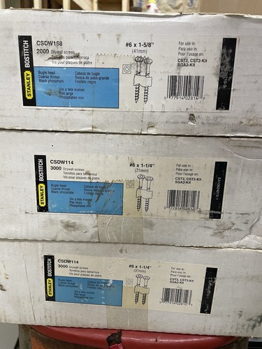 5800 bostitch drywall screws - drywall,