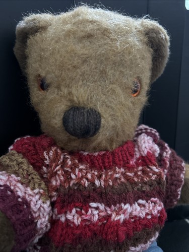Vintage jointed teddy - jointed,