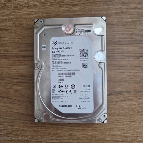 Seagate enterprise 8tb - enterprise, 4kn