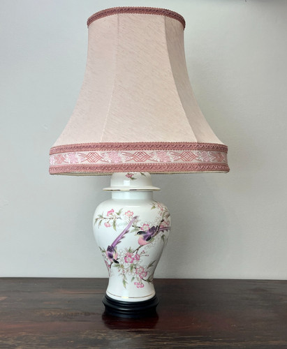 Vintage ginger jar table lamp - ginger,