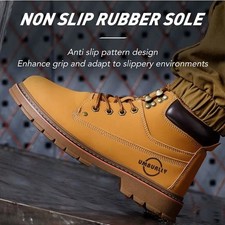 Men steel toe - safety, boots