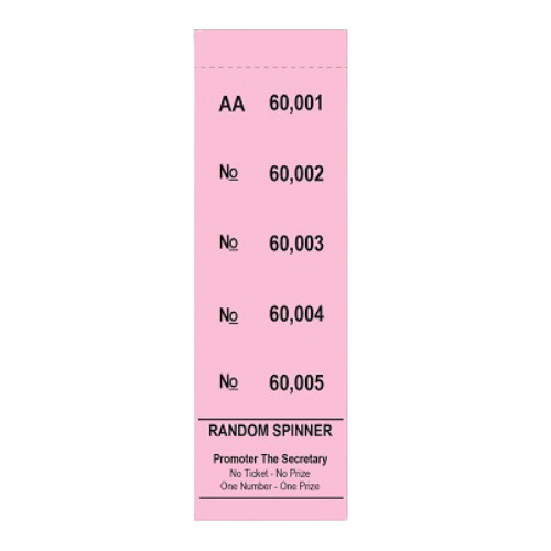 Random spinner tickets - random, club