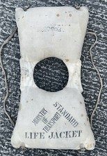 WW2 Life jacket Extremely Rare Ministry of Transport Issued Vest Dunkirk D-Day