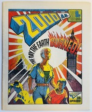 2000ad Prog 34 (1977) Judge Dredd + Dan Dare by Gibbons