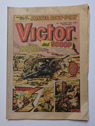 The victor and scoop comic - victor, comic,