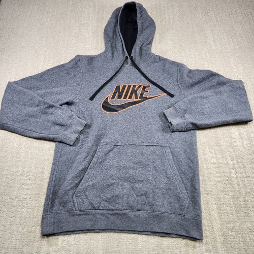 Nike hoodie men small gray - nike,