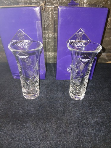 Endinburgh crystal vases - 2,