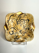 Rare Vintage Chinese Oriental Porcelain Ceramic Ashtray / Trinket Dish 5”