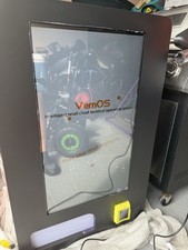 Wall-Mounted Vending Machine with Touch Screen and Card Reader