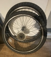 Mountain Bike Wheel Set 26-inch  Set 6-Speed 