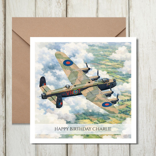 Personalised birthday card - personalised,