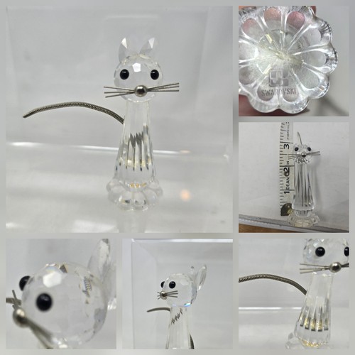 Swarovski cat cut crystal - swarovski,
