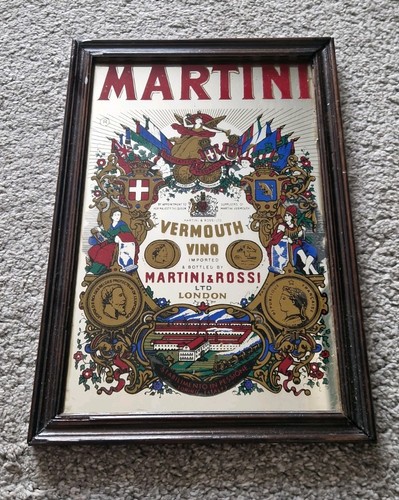 Vintage martini advertising - vintage,
