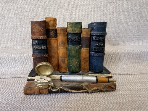 Vintage style faux - faux, book
