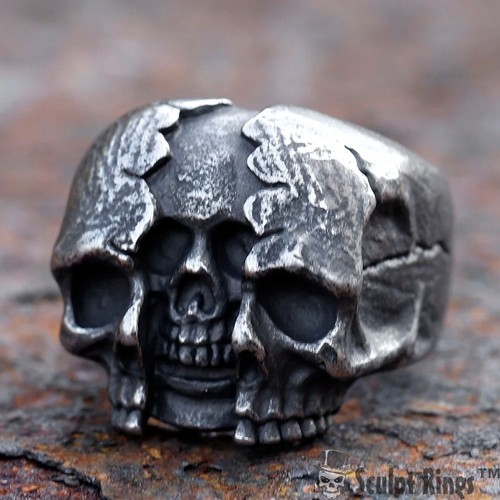 Sculpt rings skull cross - sculpt, rings™