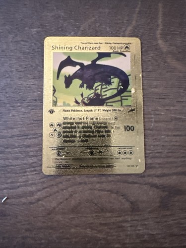 Shining charizard 1st edition - charizard,