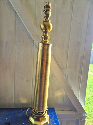 Wwi trench art brass - trench,