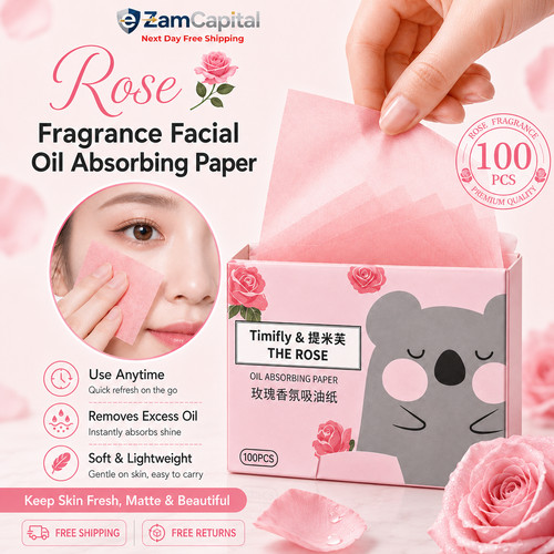 Rose facial oil blotting - facial,