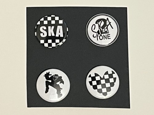 Ska pin badge set 2 - badge, tone
