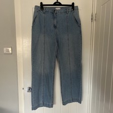 Wallis Wide Leg Seamed Jeans