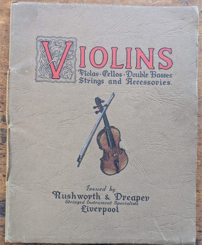 Rushworth dreaper violins - &,