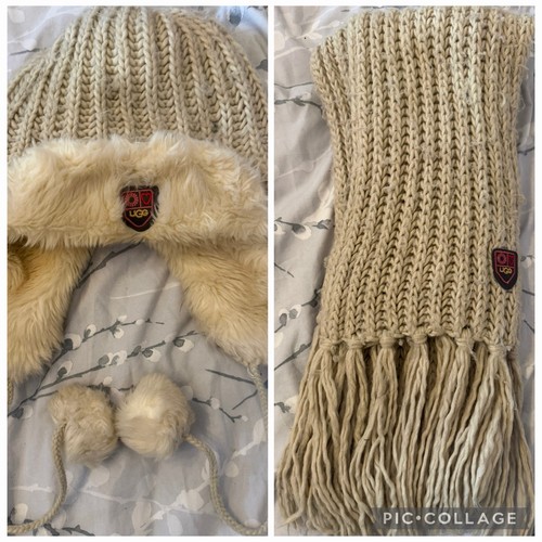 Ugg women beige knit - beige,