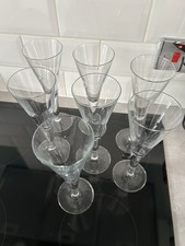 Set of 7 Tall Champagne Flute