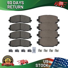Front Rear Brake Pads 8 pcs