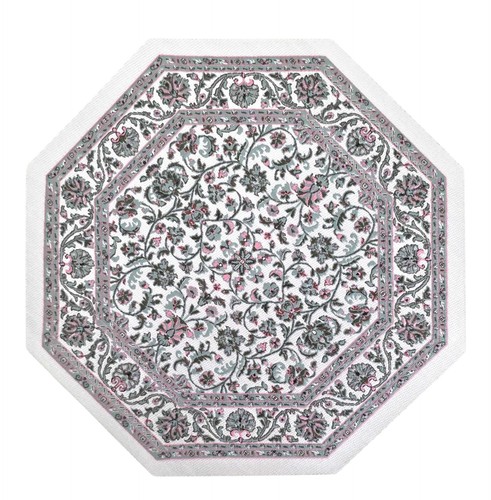 Dolls house area - dolls, rug