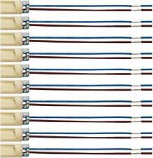 10 pcs G9 Lamp Holder G9 Ceramic Body Lamp Socket G9 Lamp Holder Bulb Connector