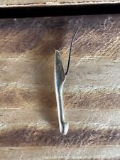 1930's conklin fountain pen clip gold plated with back spring