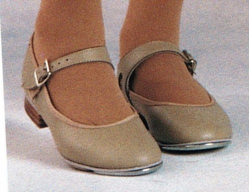 Tan tap shoes ushells - tan,