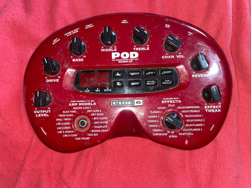 Line pod guitar pedal spares - guitar,