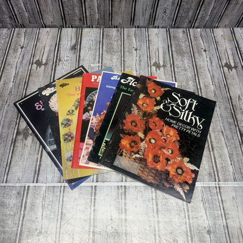 Lot vintage silk - silk, flower