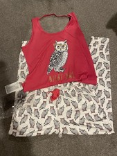 Avon ladies Owl Pyjamas Size