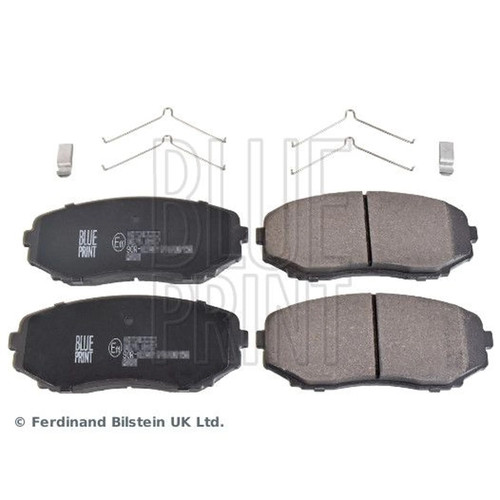 Blue print front - blue, pad