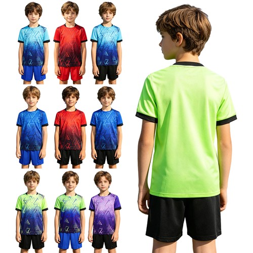 Kids boys soccer jersey with - soccer,