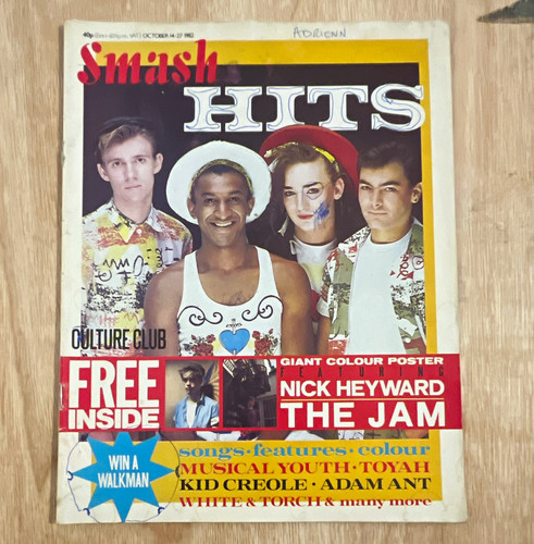 Smash hits magazine - smash, oct