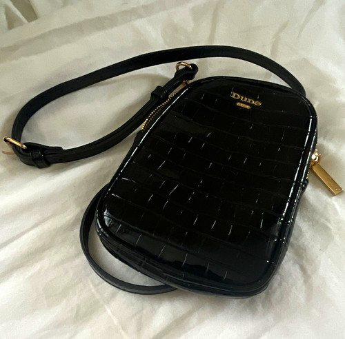 Dune london black patent - dune,